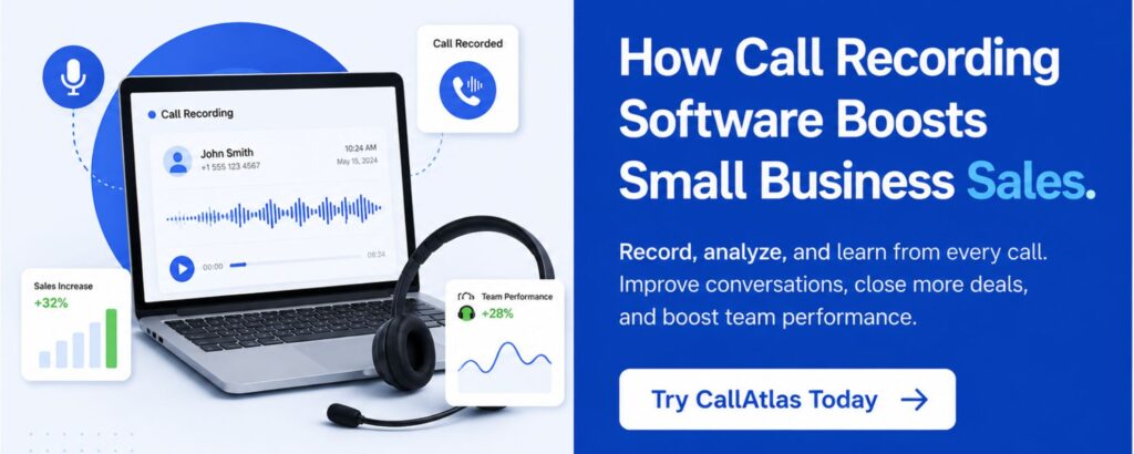 call recording CTA Banner